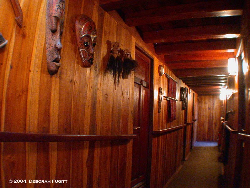 Guest Cabins Hallway