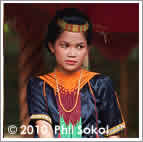 girl at funeral